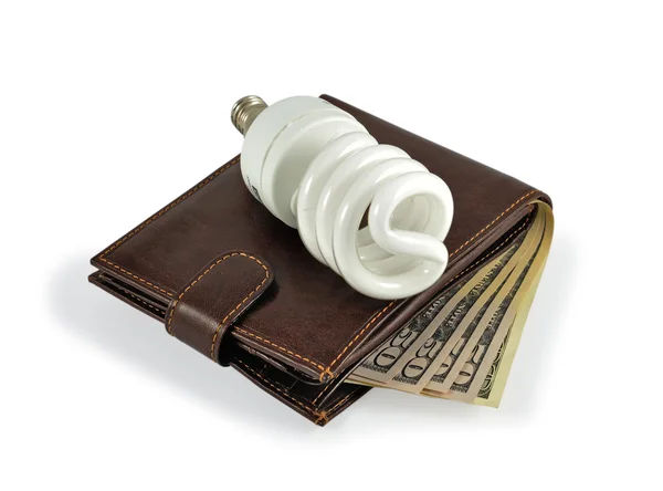 Besparen energie en geld — Stockfoto