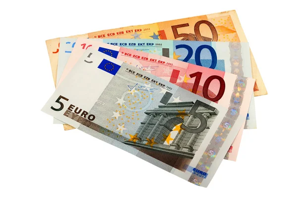 Banconote in euro Foto Stock