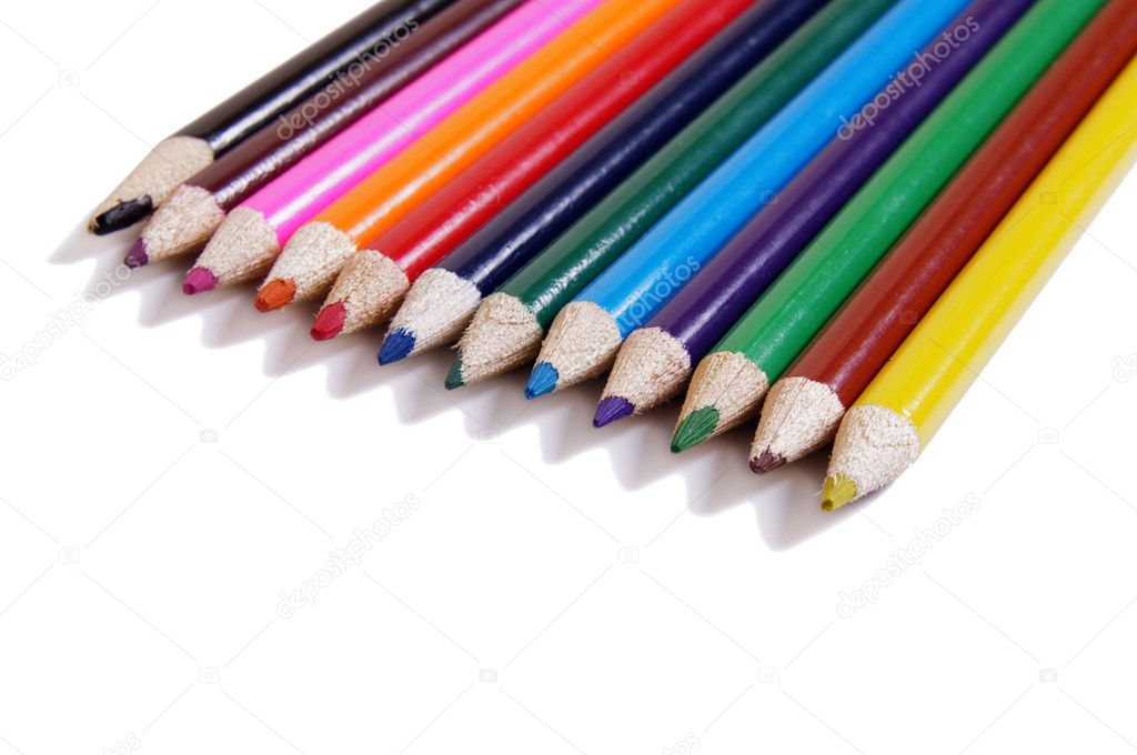 Цветные карандаши — Стоковое фото © mikute #10264982