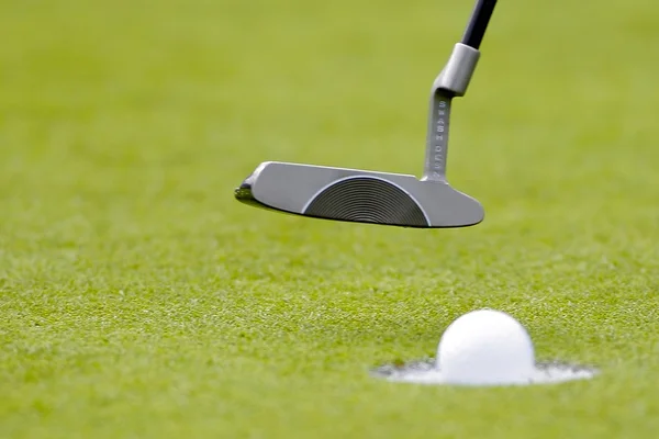 Putting green da golf — Foto Stock