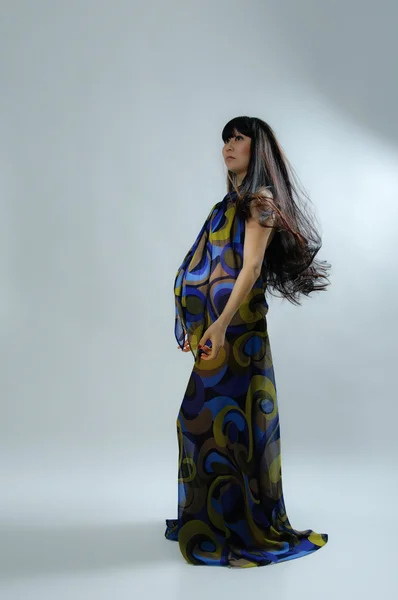 Těhotná móda — Stock fotografie