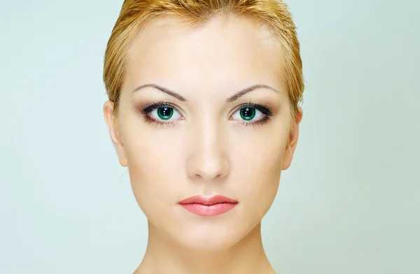 顔の皮膚の健康 — ストック写真