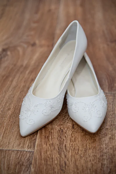 stock image Wedding. Bridesmaid shoes