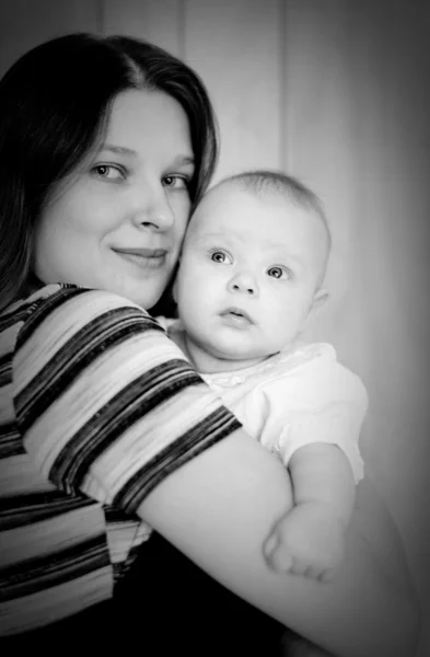 Woman with child Stock Photo