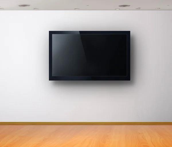 Tv en la habitación — Foto de Stock