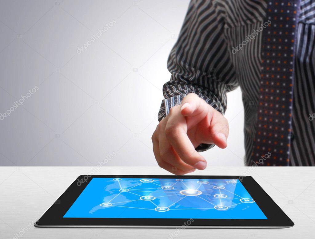 Touch tablet concept