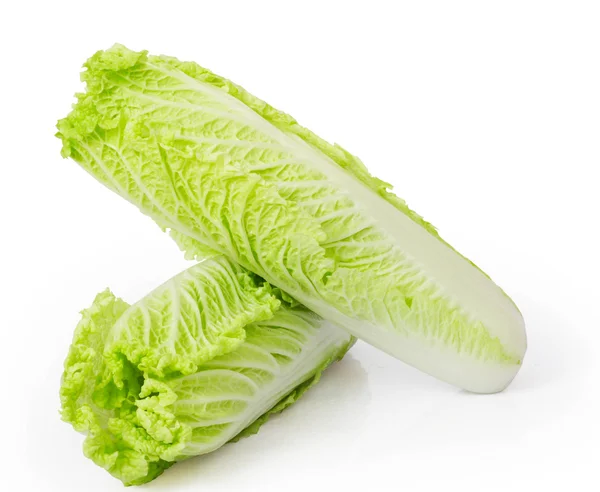 Saláta fehér alapon — Stock Fotó