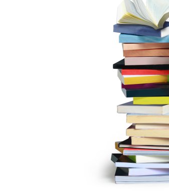 Stack of books clipart