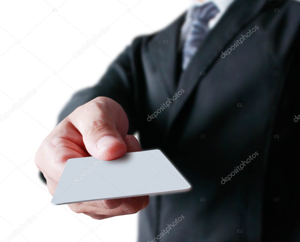 Card in hand