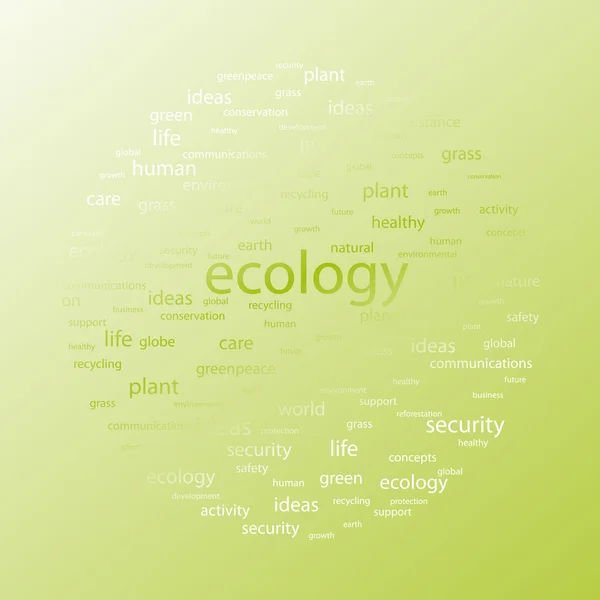 Nature and ecology of the earth — Stock Vector