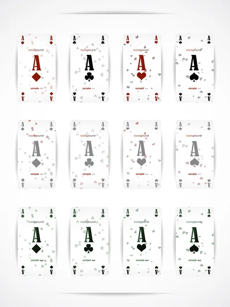 kartvizit olarak bir oyun kartı