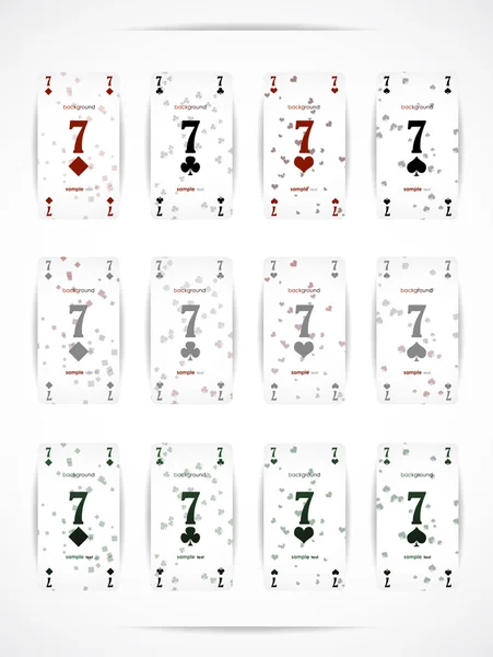 kartvizit olarak bir oyun kartı