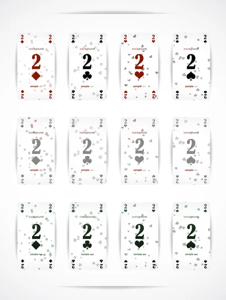 kartvizit olarak bir oyun kartı