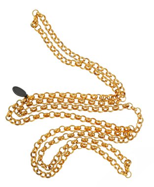 Golden chain clipart