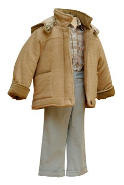 Jacket and pants clipart