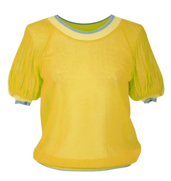Κίτρινη μπλούζα — Φωτογραφία Αρχείου