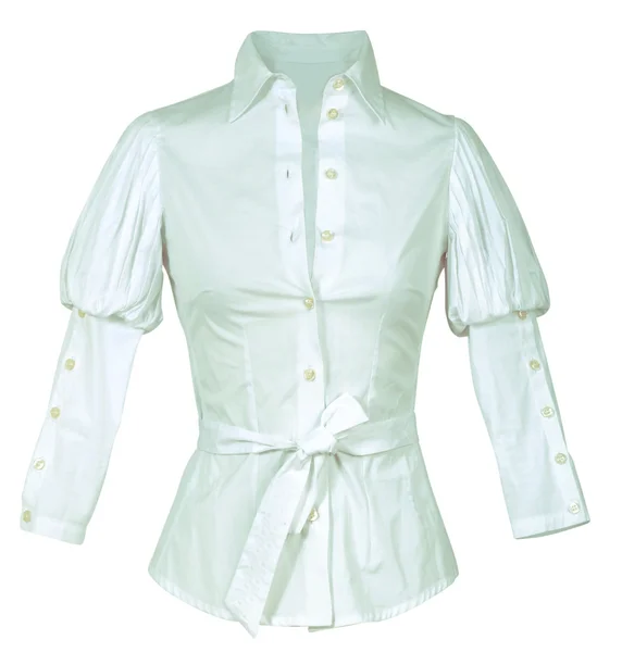 Witte blouse — Stockfoto