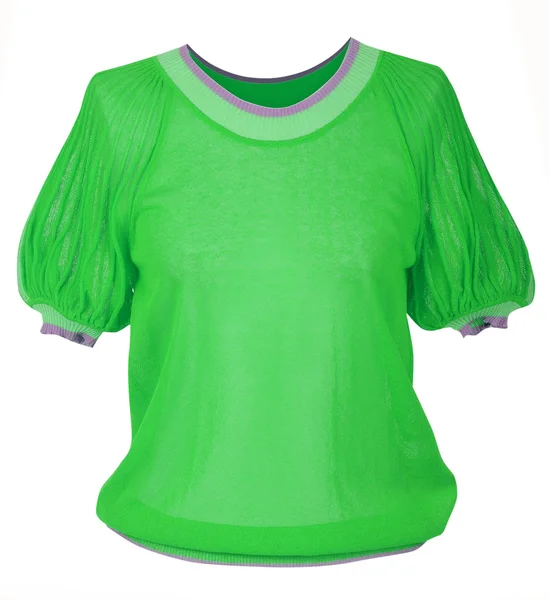 Zelené tričko — Stock fotografie