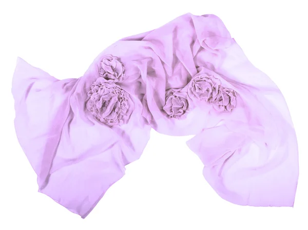 Pink scarf — Stockfoto