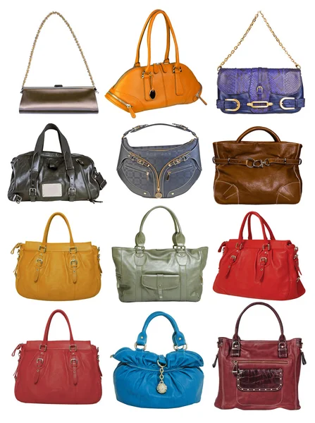 Colección de bolsas de color — Foto de Stock