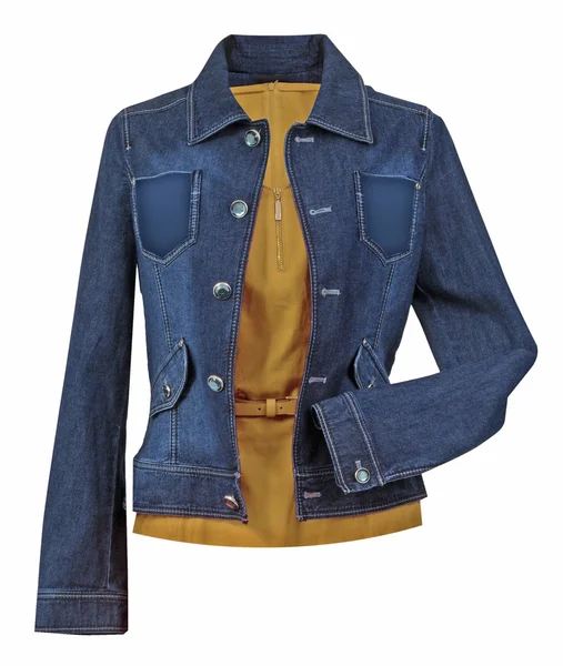 Jaqueta de calça — Fotografia de Stock