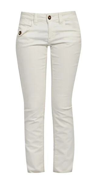 Weiße Jeans — Stockfoto
