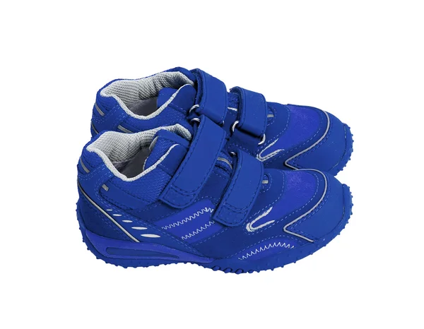 Modré boty — Stock fotografie