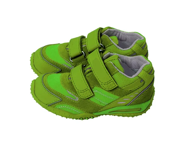 Gröna skor — Stockfoto