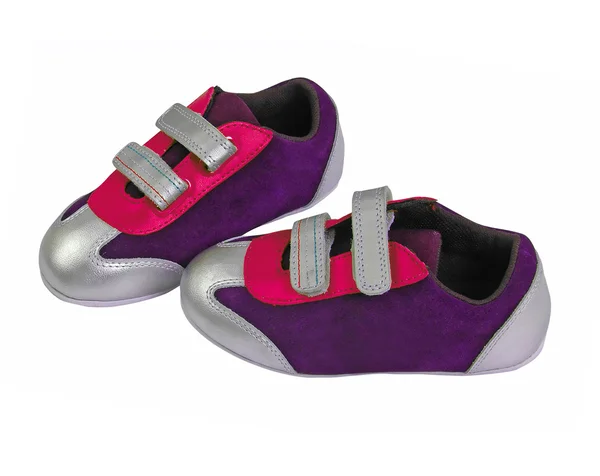 Violet shoes — Stock Photo, Image