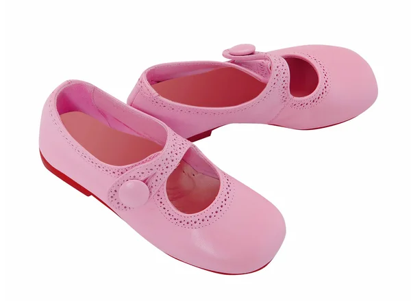 粉红色的鞋子 — 图库照片