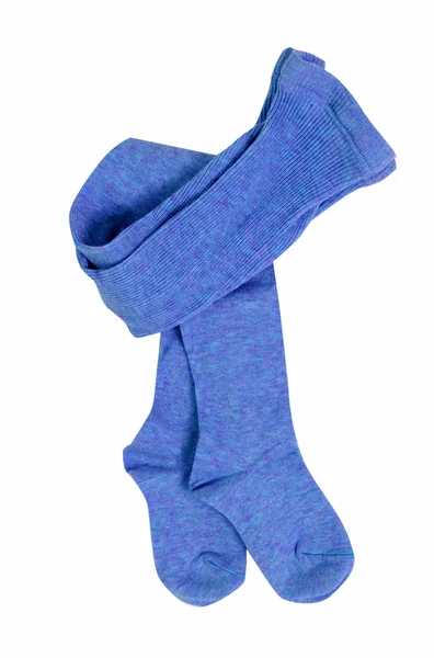 蓝色丝袜 — 图库照片