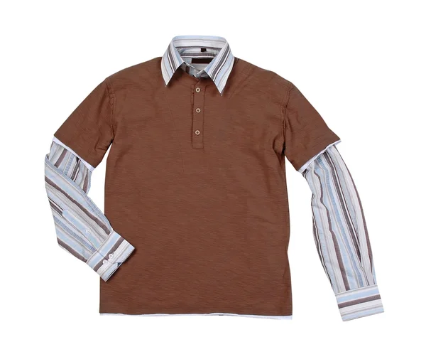 Camisa marrón — Foto de Stock