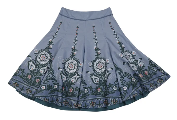 Stylish skirt isolated on white background — Stock Photo, Image