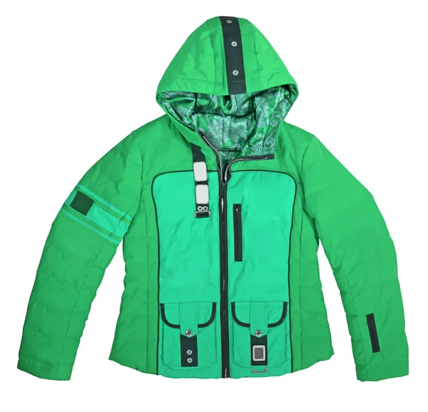 Зеленая куртка — стоковое фото