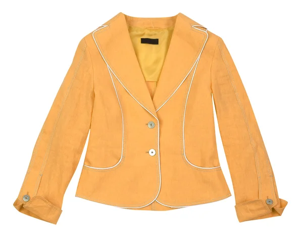 Желтая куртка — стоковое фото