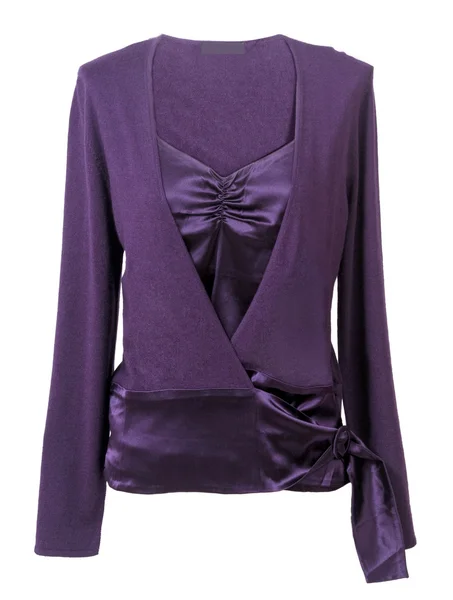 Casaco violeta — Fotografia de Stock