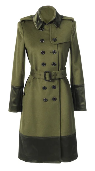 Green coat — Stock Photo, Image