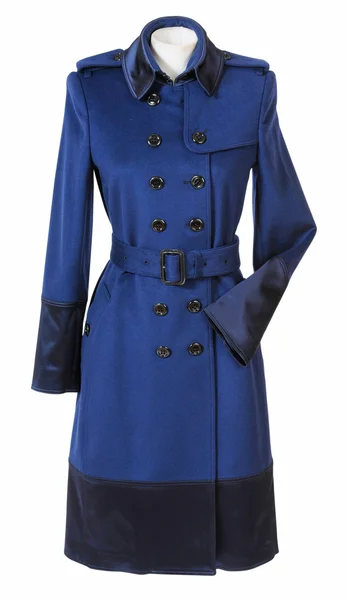 Niebieski płaszcz — Zdjęcie stockowe