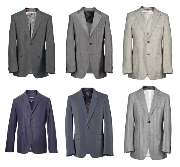 Collection of man jacket — Stock Photo, Image