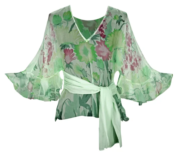 stock image Flowers blouse