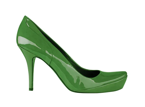 Scarpa verde — Foto Stock