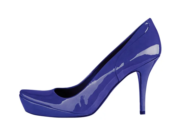 Blue shoe — Stock Photo, Image