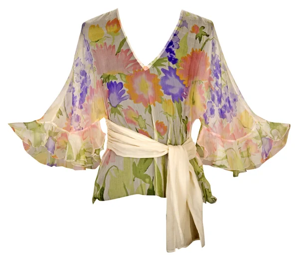 stock image Flowers blouse