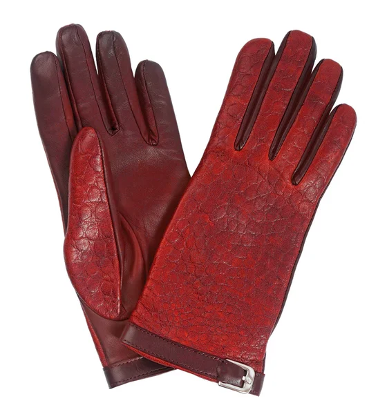 Hnědé rukavice — Stock fotografie