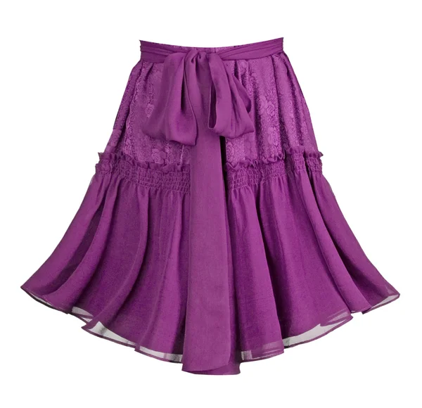 Fialová sukně — Stock fotografie