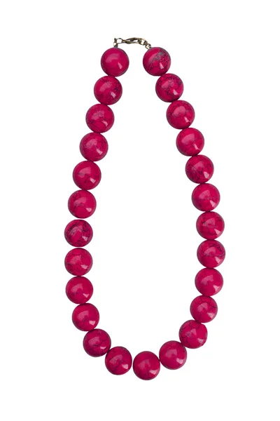 Red beads — Stock Photo, Image
