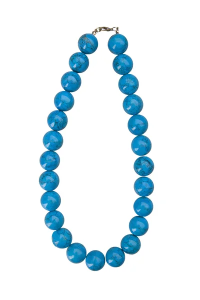 Blue beads — Stock Photo, Image