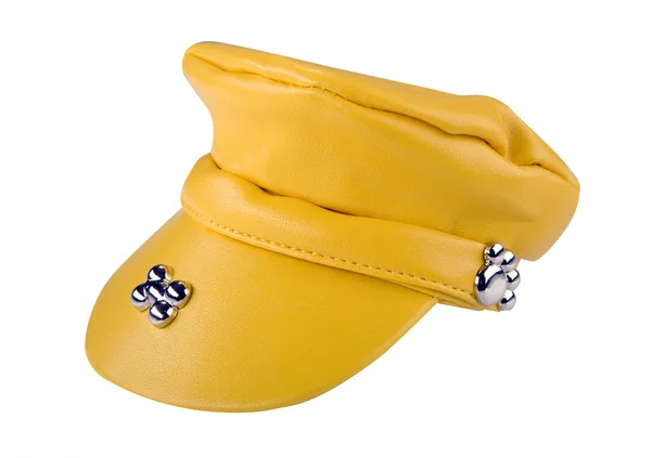 Желтая кепка — стоковое фото