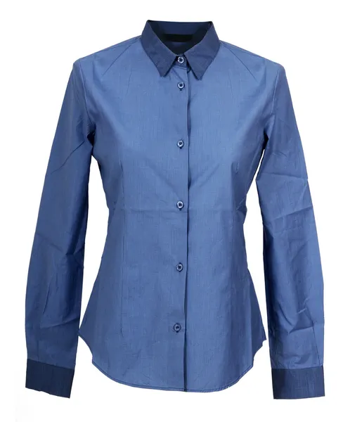 Blå skjorta — Stockfoto