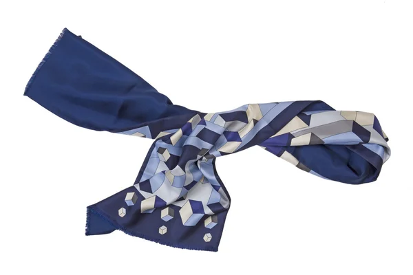 Blue scarf — Stock Photo, Image